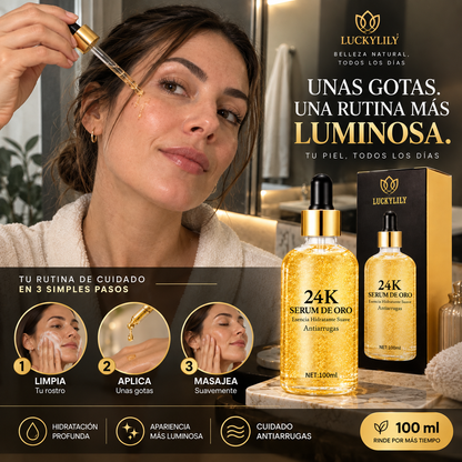 2X1 SERUM FACIAL ANTI EDAD 24K GOLD