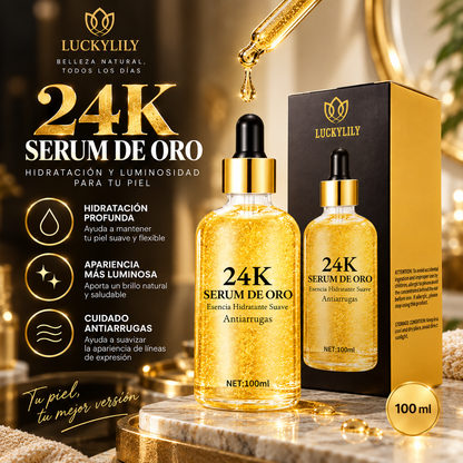 2X1 SERUM FACIAL ANTI EDAD 24K GOLD