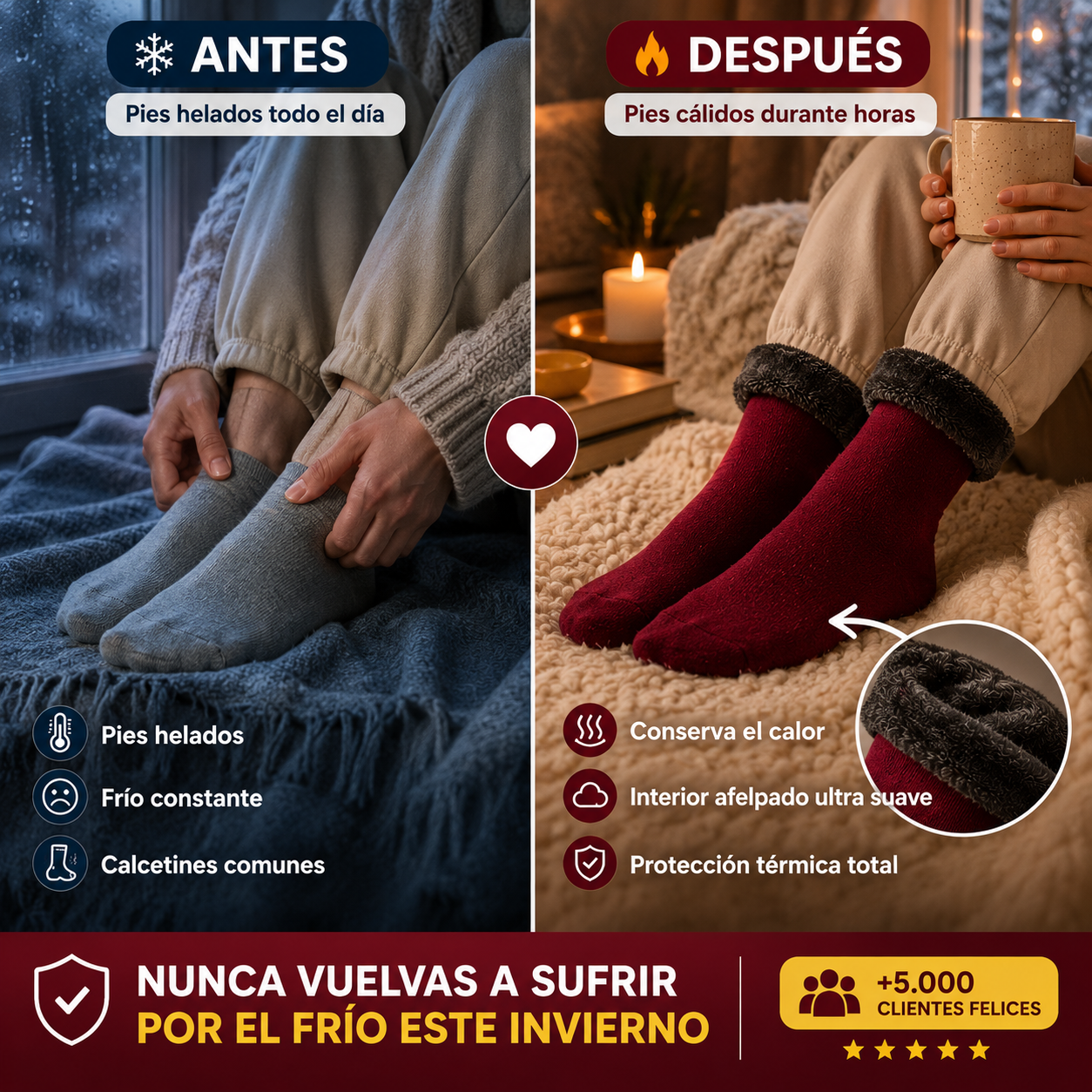 ThermaSoft® Calcetines termicos
