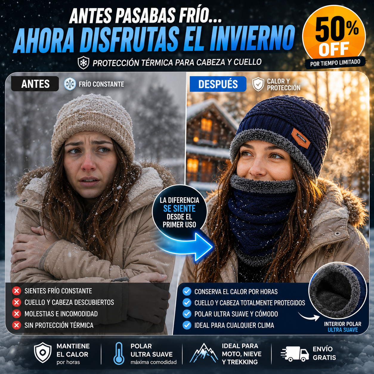 Polarix® | Dile adios al frio