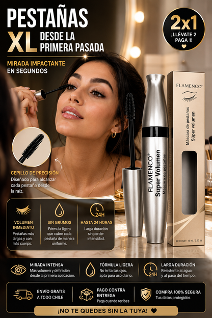 Velissé® Mascara de pestañas