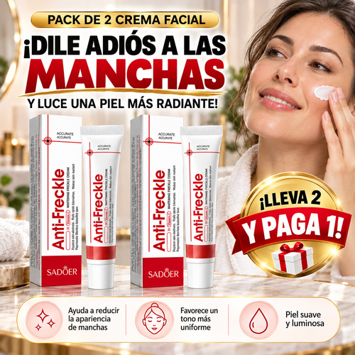 SADOER® Anti-Manchas – Pack Facial Iluminador 2×1