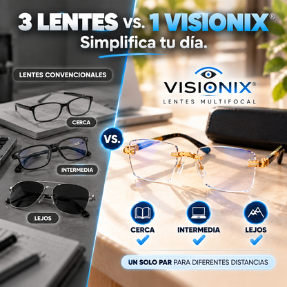 VISIONIX® Lentes Multifocales Fotocromáticos