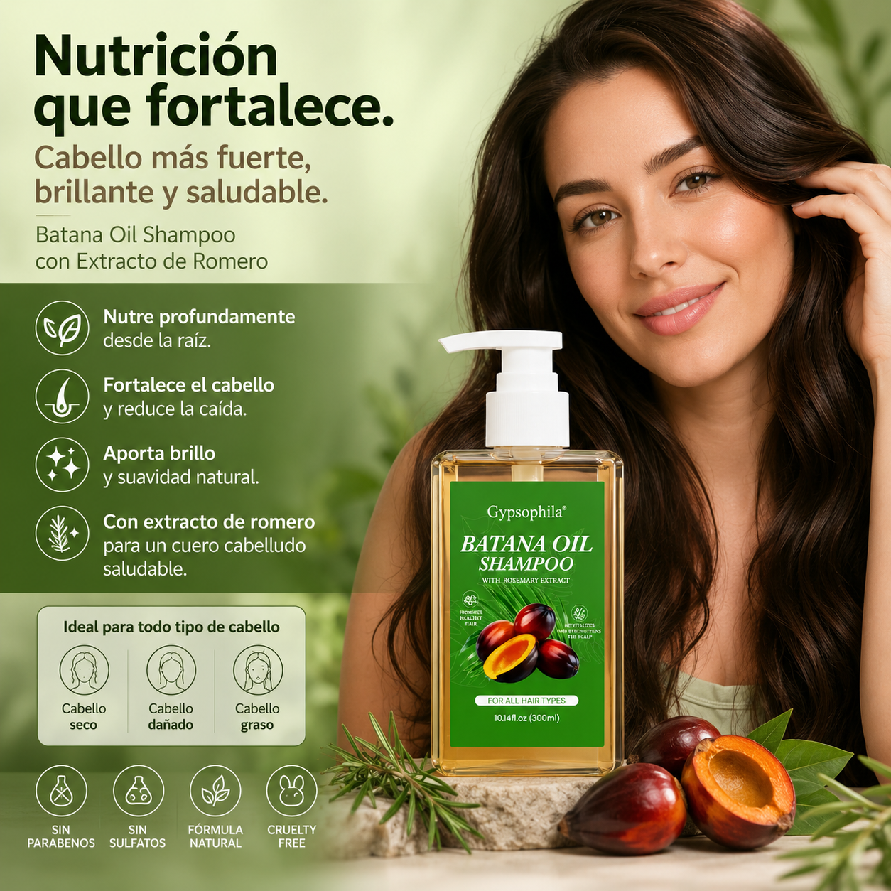 Shampoo Batana Crecimiento Cabello