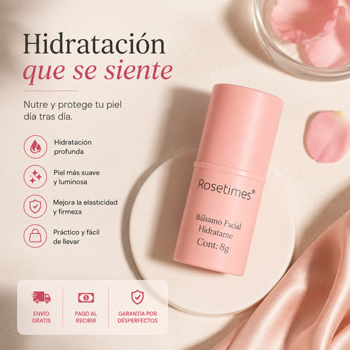 Balsamo Facial Hidratante Antiarrugas